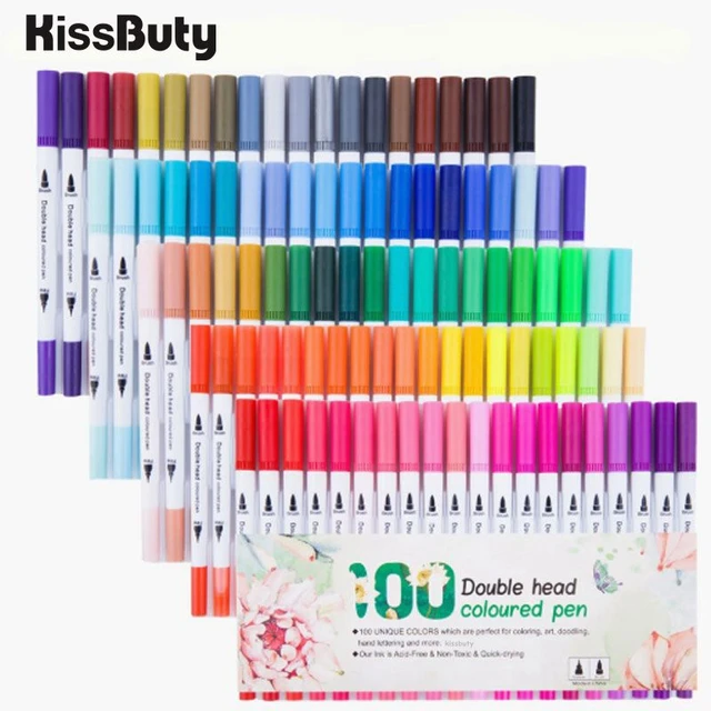 Brush Pen Color Calligraphy Marker Pens