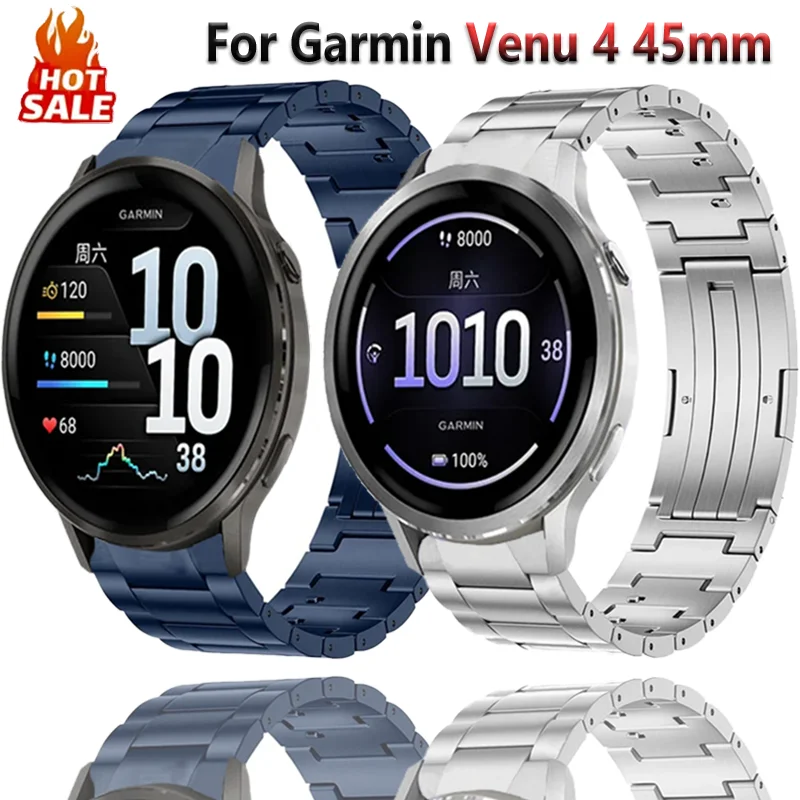 Quick-Release Titanium Strap - Durable Wristband for Smartwatches (22mm/20mm)
