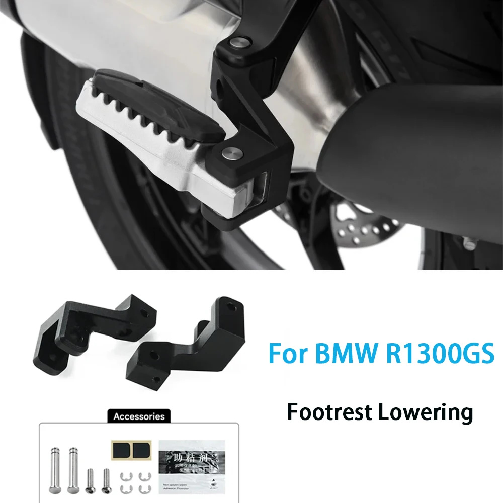 

For BMW R1300GS Passenger Footrest Lowering Kit R 1300 GS Tuning Accessories GS1300 Repositioning Rider Footrests R 1300GS R1300