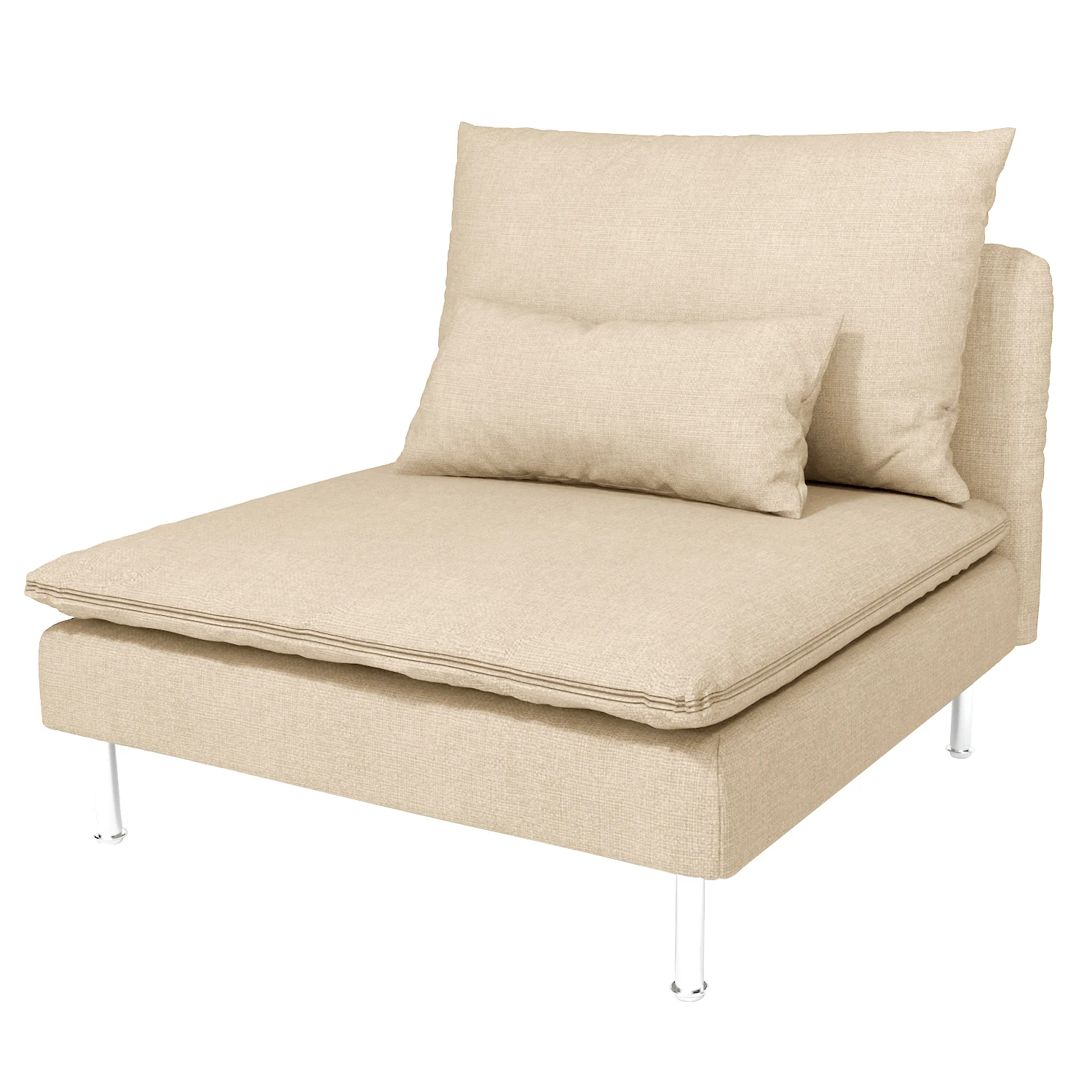 CRIUSJA Couch Cover for SÖDERHAMN 1 Seat Sofa, Sofa Cover for 1 Cushion Couch, Sofa Slipcovers for Living Room, Couch Cover 2