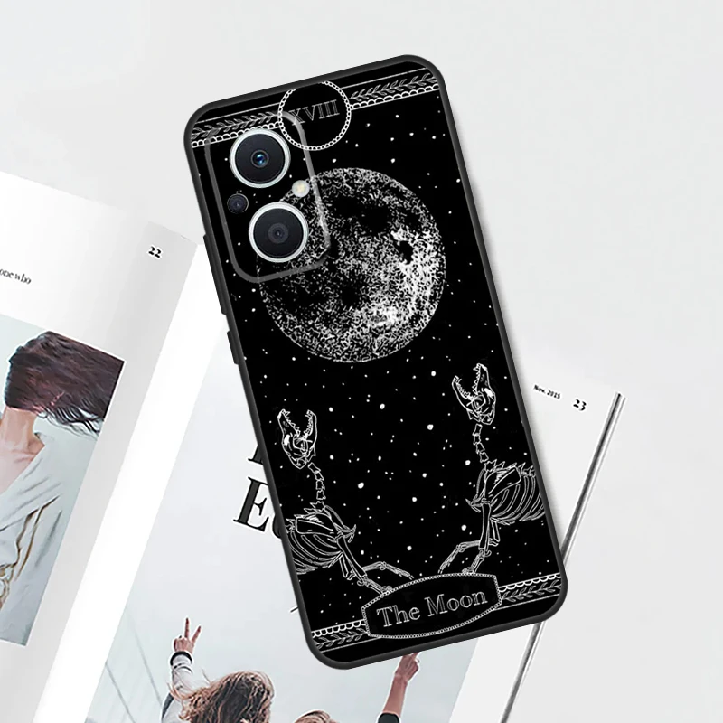 Witches Moon Tarot Phone Case - Mystical Design Protective Cover