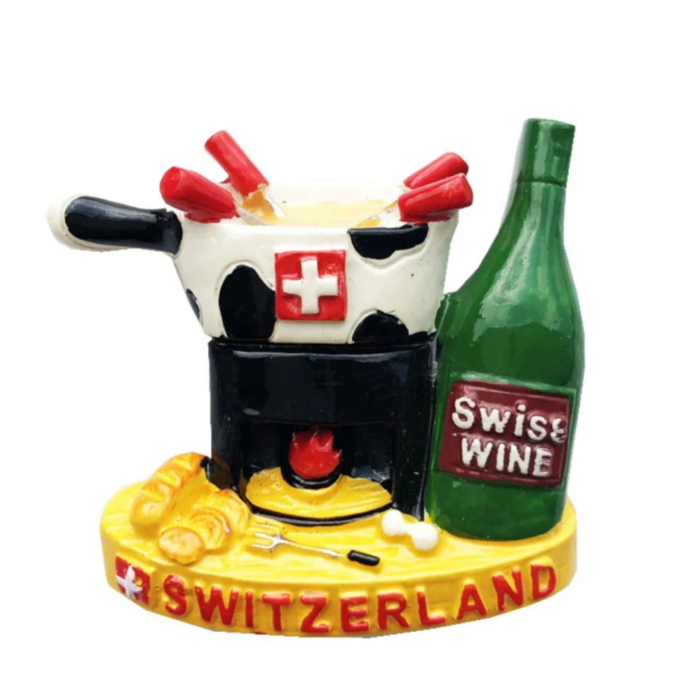 Europe Switzerland Lucerne Magnet Tourist Souvenirs Refrigerator Magnetic Stickers