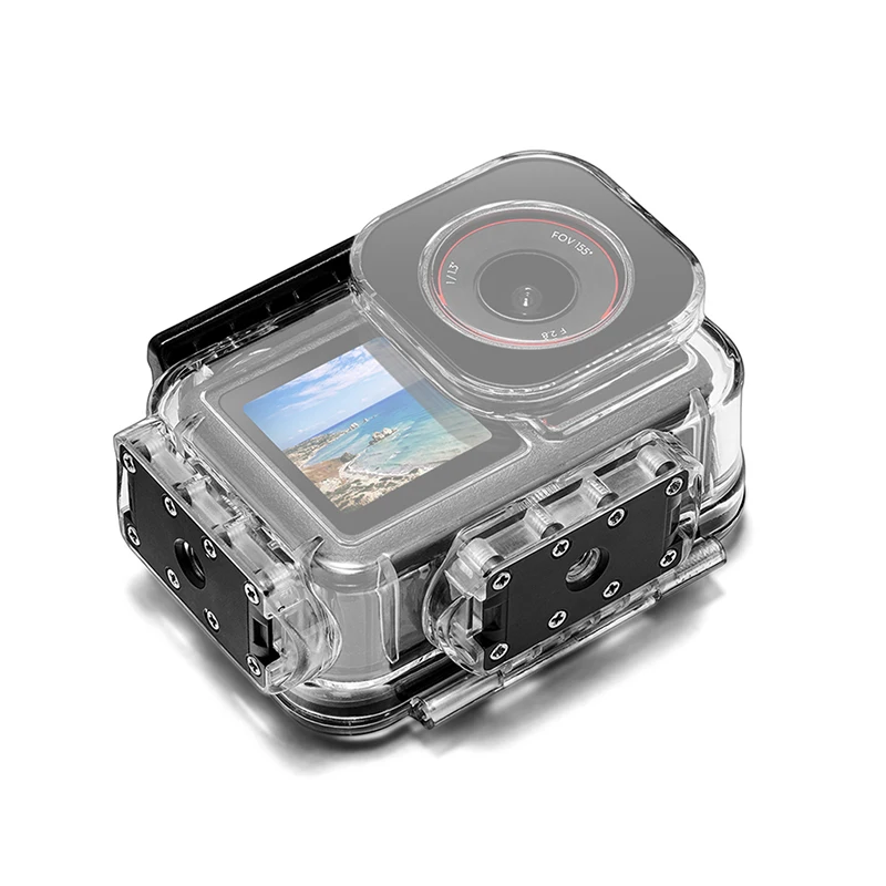 Für DJI Action 5Pro/4/3 Kamera 60M Wasserdichte Fall Shell Quick Release Magnetische Basis Schutzhülle Unterwasser Tauchen gehäuse Fall – Detail 7