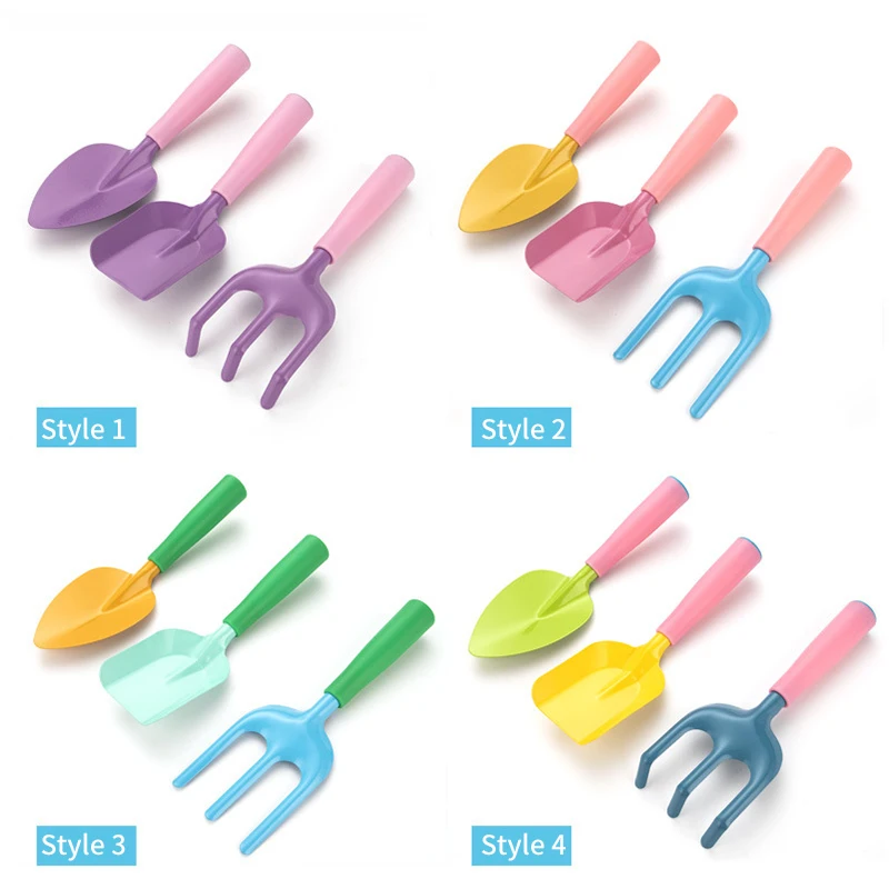 맞춤형 정원 갈퀴 도구 세트, 미니 원예 도구, 스테인레스 스틸, 정원 파기 수공구 세트