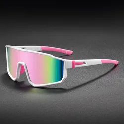 Men's Oversized Windproof Cycling Sunglasses with Colorful Coating (07)