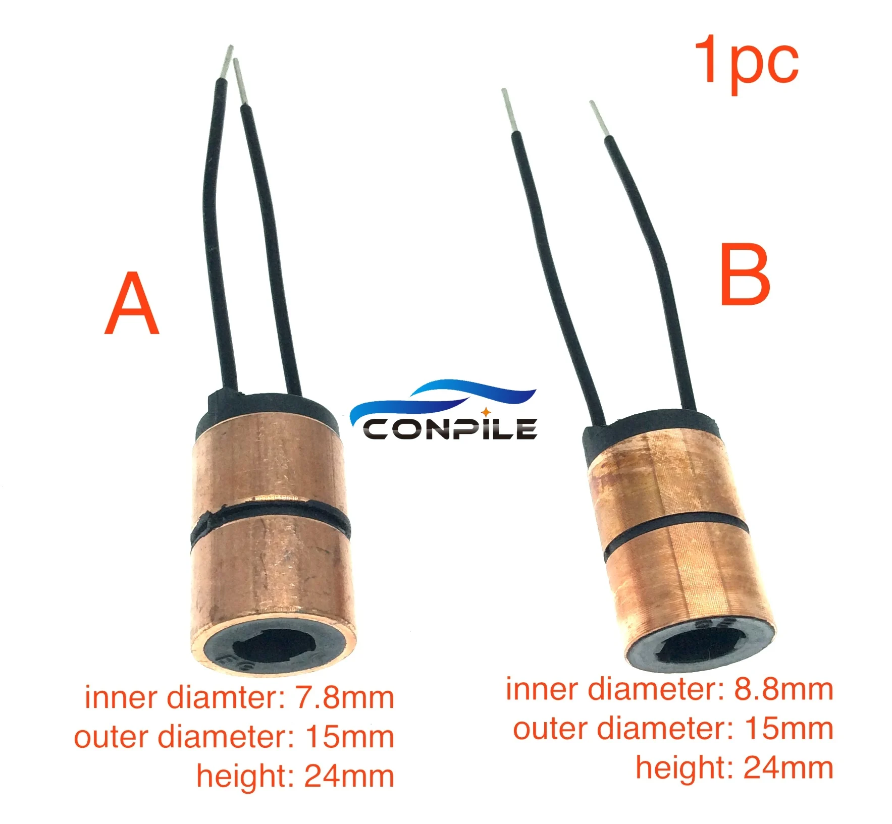1pc Generator Slip Ring Copper Head Alternator Slip Ring For Cummins 153 Double Bridge Automobile