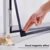 Magnetic Window Screen Magnetic Anti-mosquito Screen with Strong Adhesion Adjustable Mesh Window for Prevention Easy to Assemble 3
