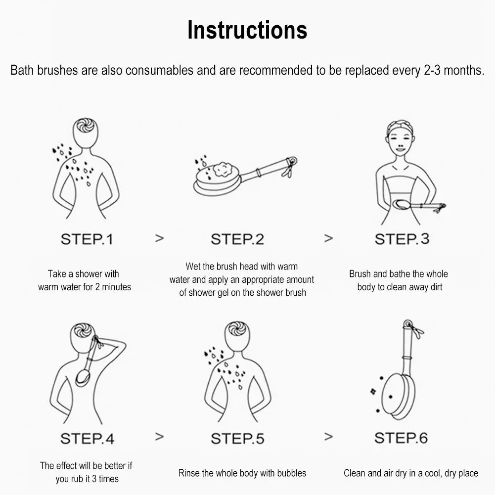 Рисунок 6 - Японская щетка для ванны с длинной ручкой