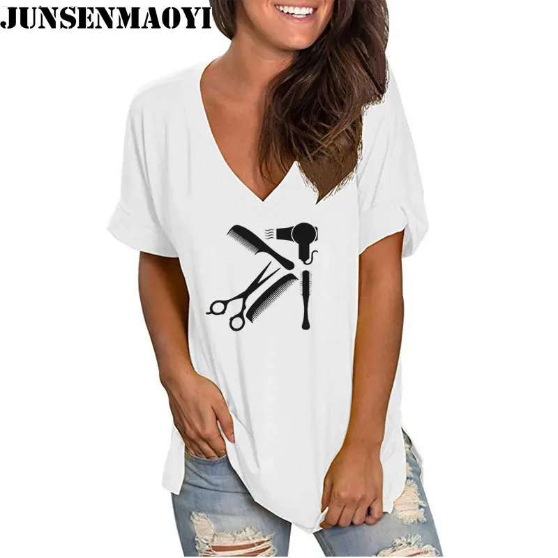 Casual Hairdressing Hair Salon Shirt Hairstyle Barber Shirt Funny