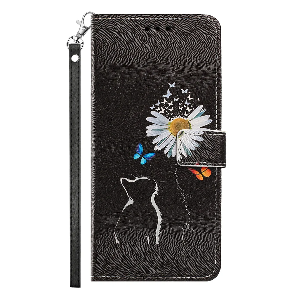 Aesthetic Leather Phone Case with Card Pocket Wallet Cover