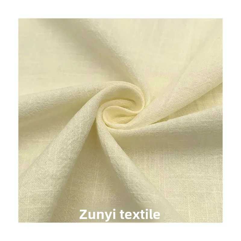 Thickened Cotton Bamboo Poplin Soft Touch Woven Trenchshirt Dress Traditional Chinese Children's Wear Fabric