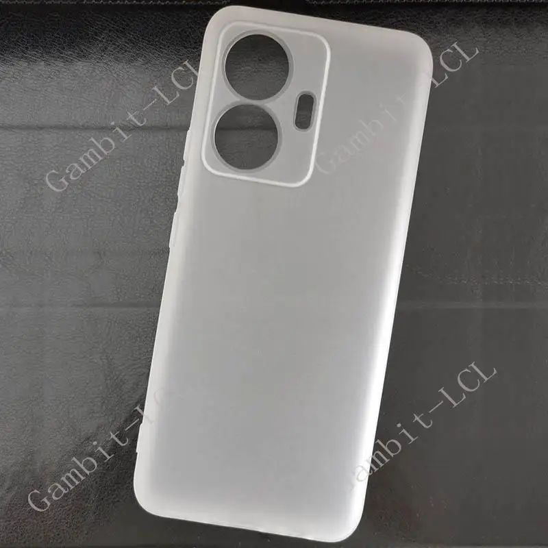 Anti-Falling Case For Vivo T1 44W 4G  V2153 6.44"  Soft Silicone TPU Original Shockproof Back Cover On VivoT1 iQOO Z6 Y55 4