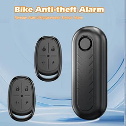 Wireless Waterproof Bicycle and Motorcycle Anti - Theft Security Alarm with Remote Control (1 alarm 2 remote)