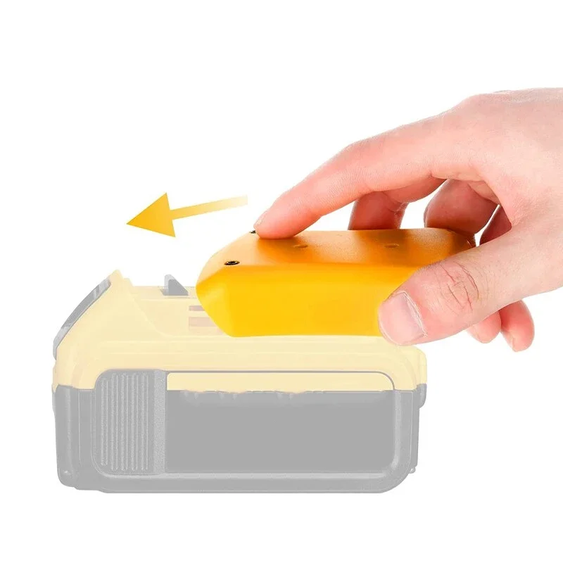 Adattatore Batteria Dewalt 18V A 12V Con Presa Accendisigari - Convertitore Per Auto, Campeggio E Emergenze - Foto 7