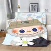 Cute Cartoon Labubu Printed Blanket Picnic Blankets Warm Blanket Soft and Comfortable Blanket Home Travel Birthday Gift 1