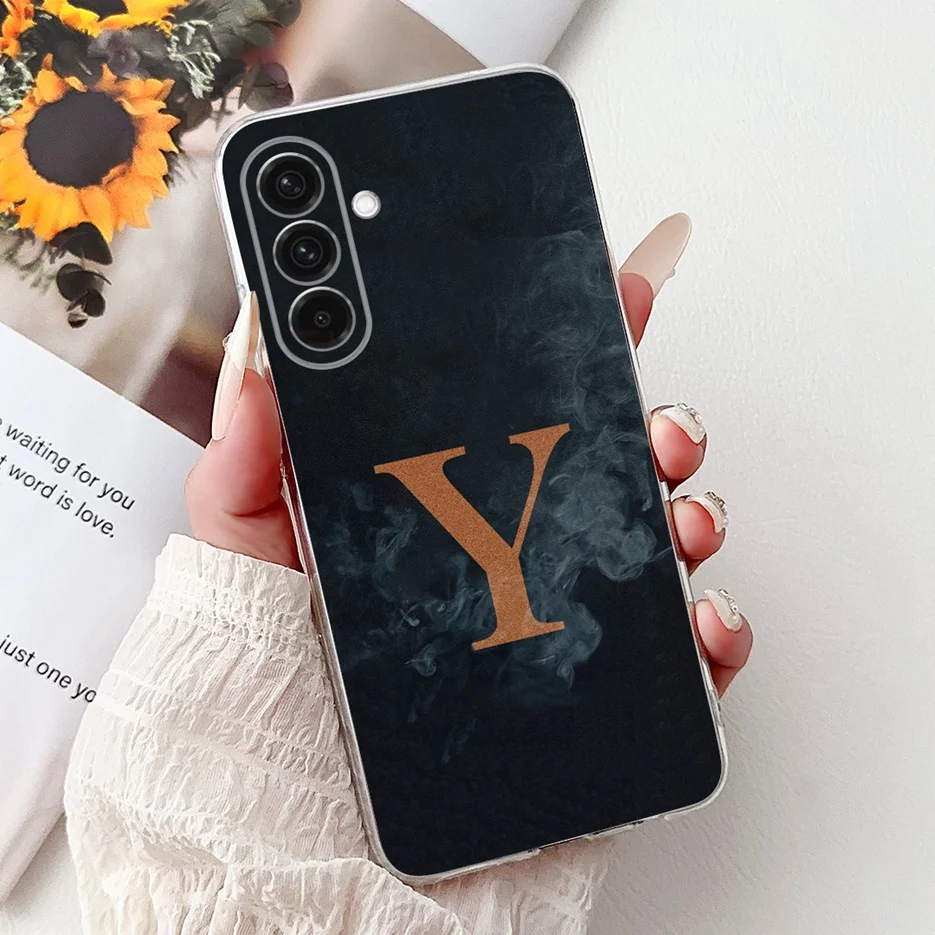 Luxury Letters Soft Slim Phone Case - Elegant Protective Cover