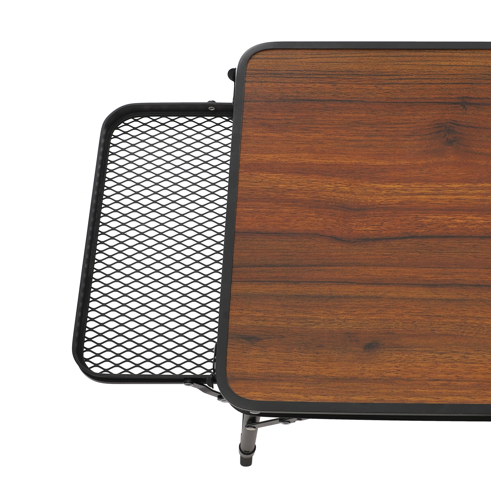 Höhenverstellbarer, zusammenklappbarer Campingtisch, leichter, tragbarer Outdoor-Schreibtisch mit Tragetasche, Picknick, Grillen, Angeln, Freizeittisch – Detail 14