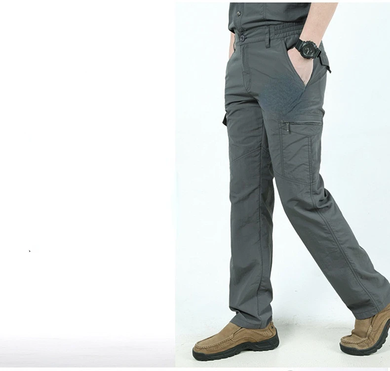 2023 New Men's Lightweight Tactical Pants Breathable Outdoor Leisure Army Military Pants Men's Quick-drying Overalls  Mens Pants