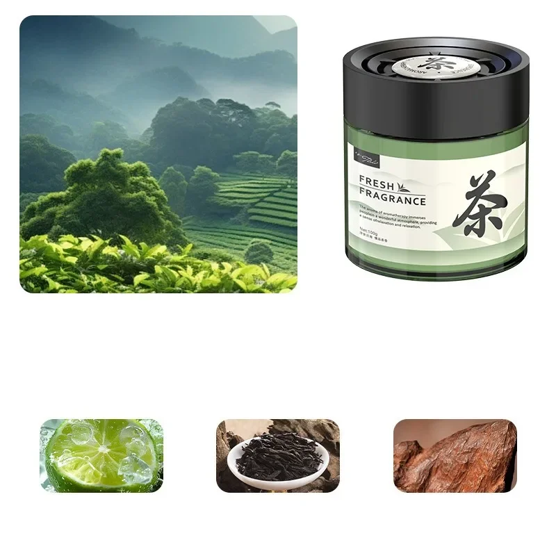 معطر هواء للسيارة مزيل للرائحة عطر قوي أساسي يدوم...