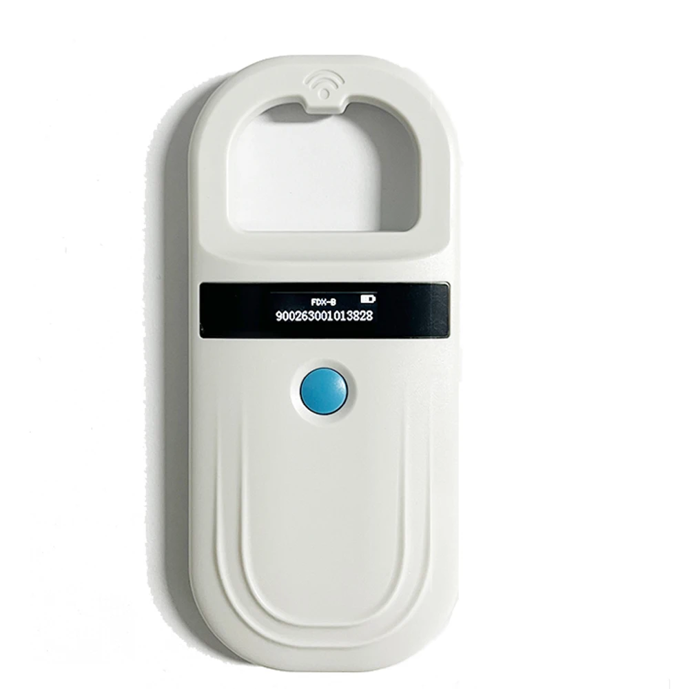 Iso11785/4 Fdx-b Pet Microchip Scanner Animal Rfid Tag Reader Dog Reader Frequency Handheld Rfid Reader Animal Tag Scanner
