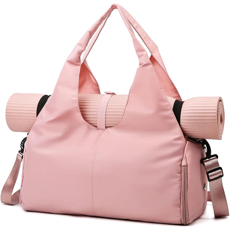 Carry On Travel Bag with Dry and Wet Separation Bag Lightweight Compartment Sports Fitness Bags Luggage Handbag