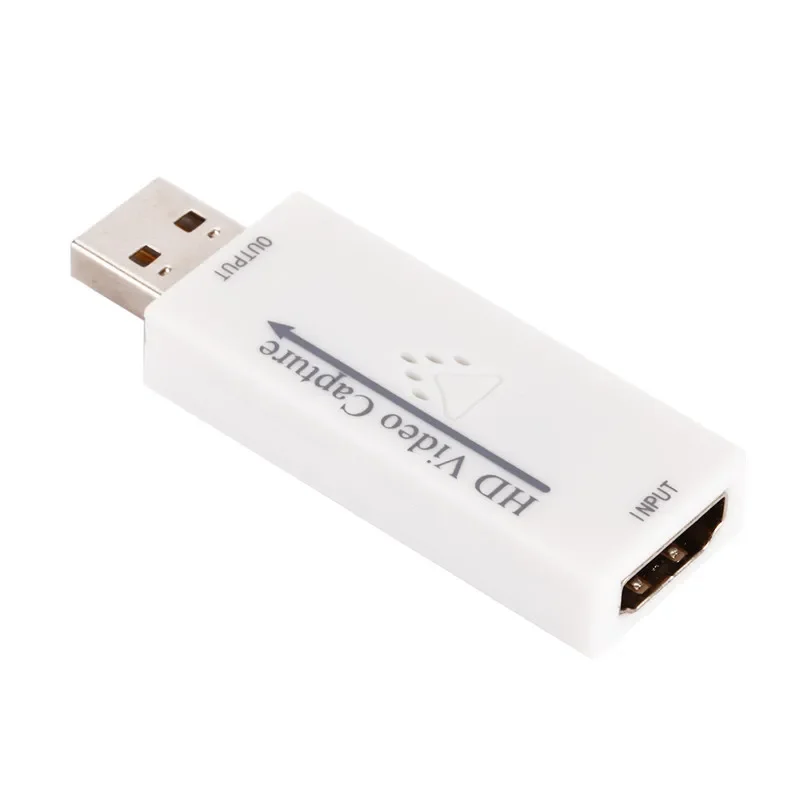 비디오 캡처 카드 USB 2.0 비디오 그래버 레코드 박스, PS4 게임 DVD 캠코더 HD 카메라 녹화 라이브 스트리밍