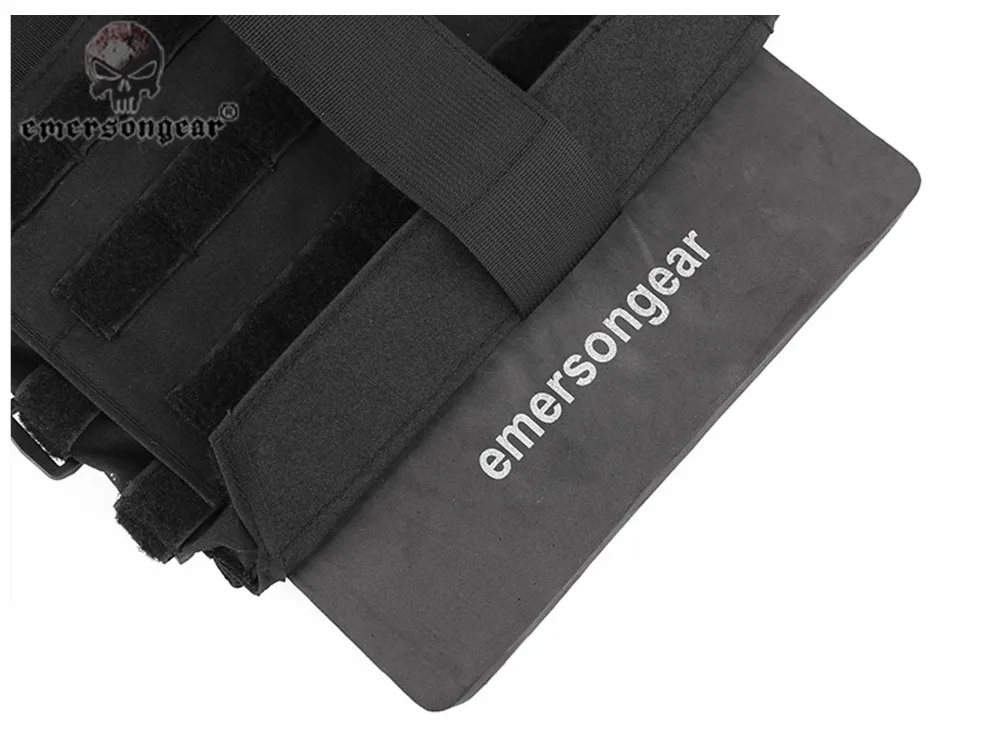 Emersongear Tactical Plate EVA Foam SAPI Plate for Tactical Vest Inner Liner Foam SAPI Shock EVA Set 2pcs