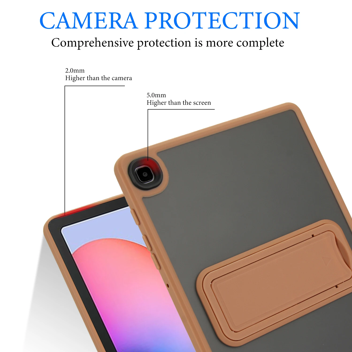 Military-Grade Protective Tablet Cover with Stand, 10.4-Inch