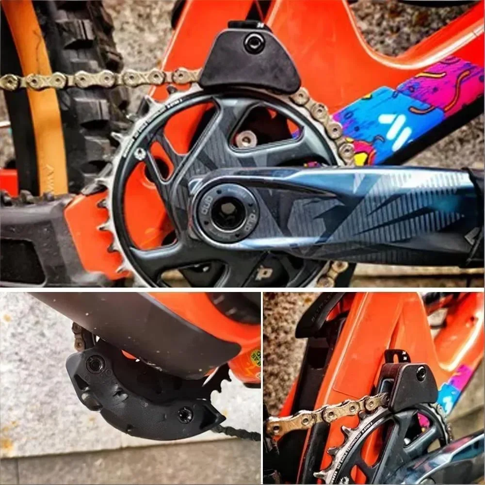 Bashguard Unterbasschutz Lite Bash Guard, 34–36 Zähne, ISCG05-Halterung, Mountainbike-Kettenblattschutz, Kettenführung 28–32 Zähne, 32–36 Zähne – Detail 5