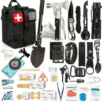 258-Piece Car Emergency Kit 1