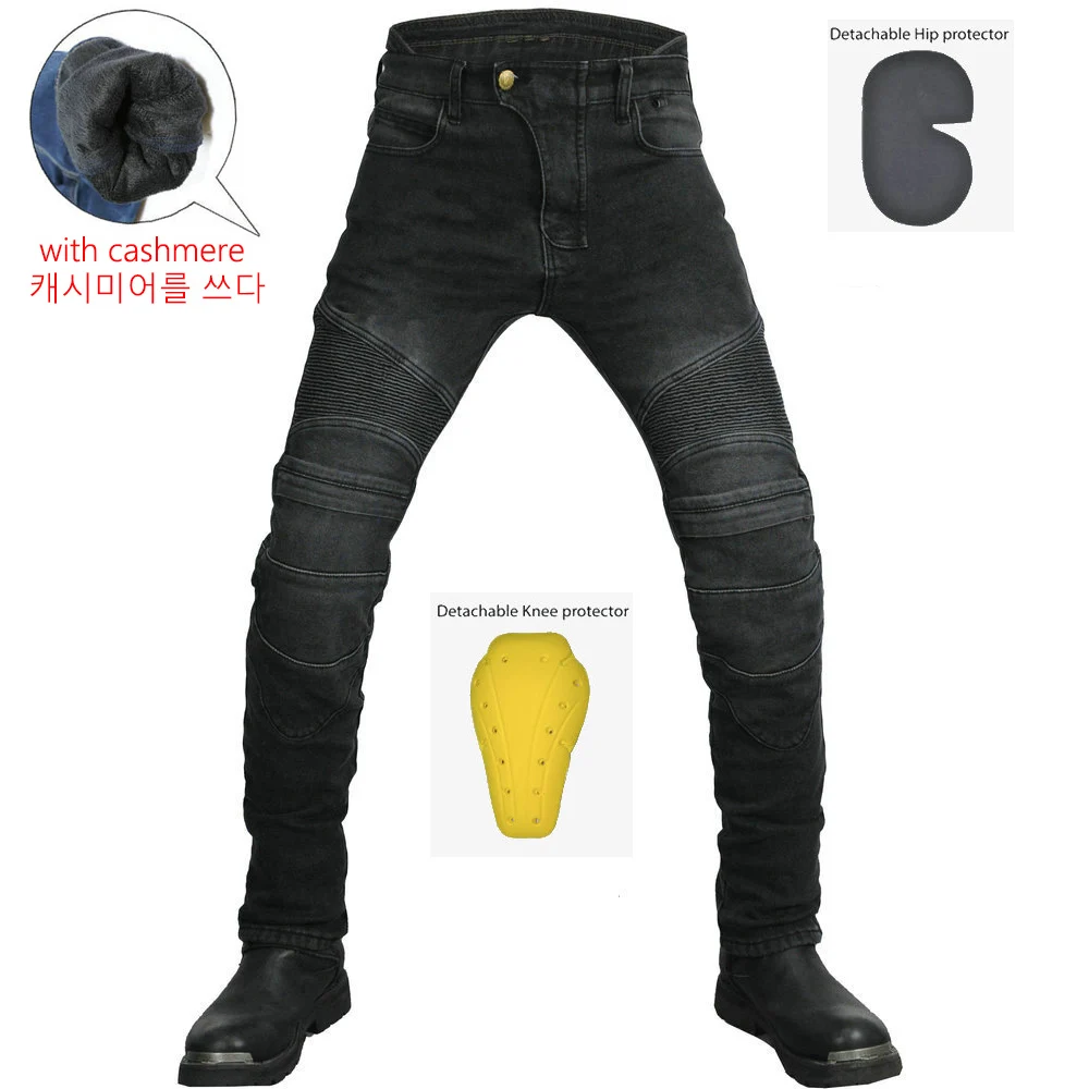 Comprar Pantalones de moto para hombre, pantalones vaqueros para  motocicleta, equipo de protección, pantalones de moto de turismo con  engranajes de protección, verano para mujer