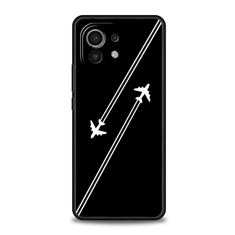Premium Airplane Pattern Soft TPU Phone Case
