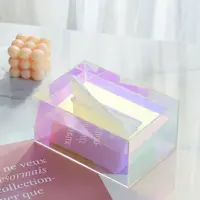 Creative Acrylic Tissue Face Towel Storage Box, Household, Living Room, Toilet, Wall Hanging Paper Box, Tissue 2