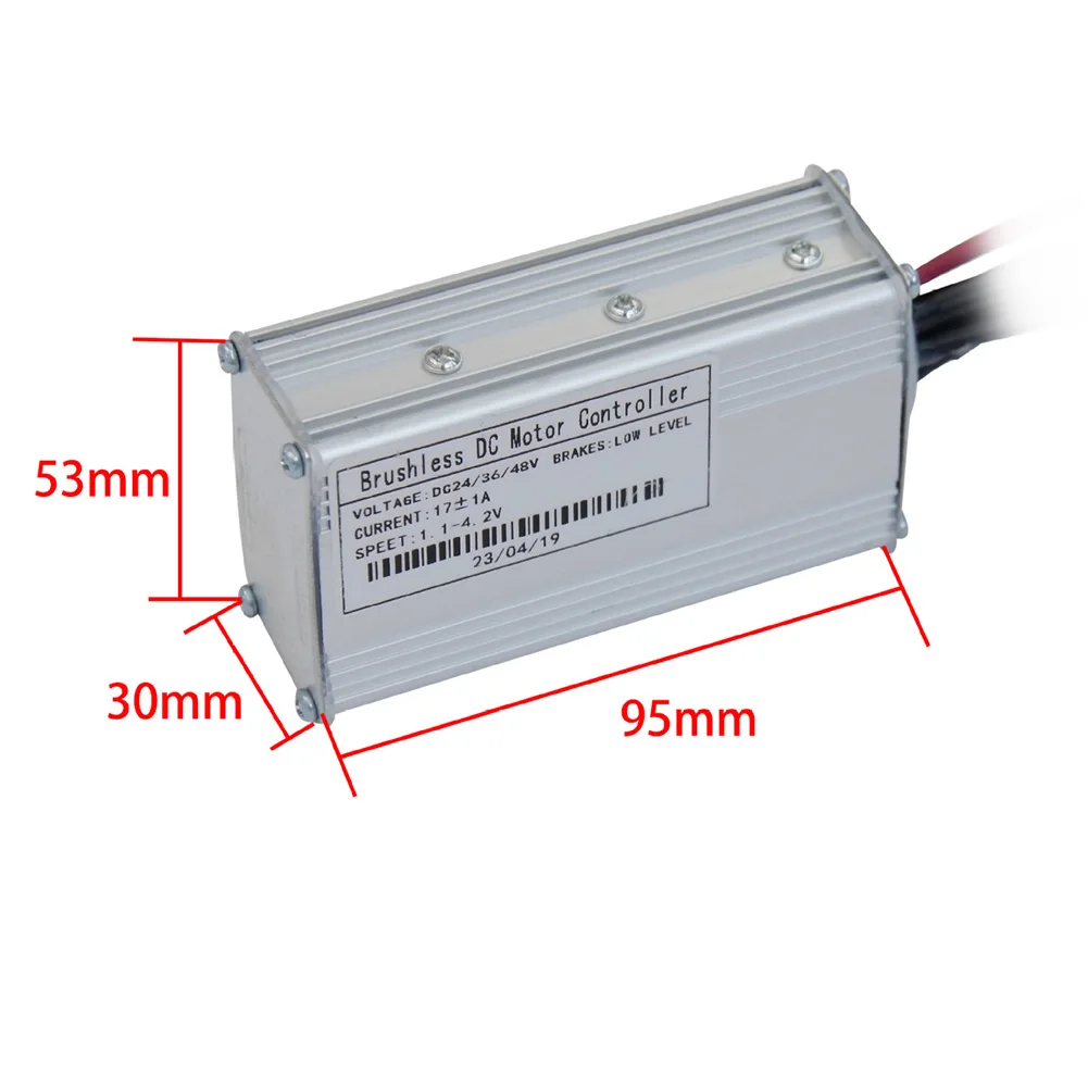 17a E-Bike-Controller 24v36v48v-17a 350w 6 mosfets E-Bike-Kit Sinus-Drei-Modus-Elektrofahrrad-Ersatzteile – Detail 6