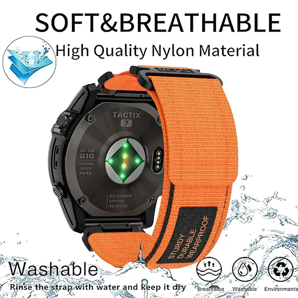 Nylon Quick Fit Sports Band Strap - 22mm & 26mm