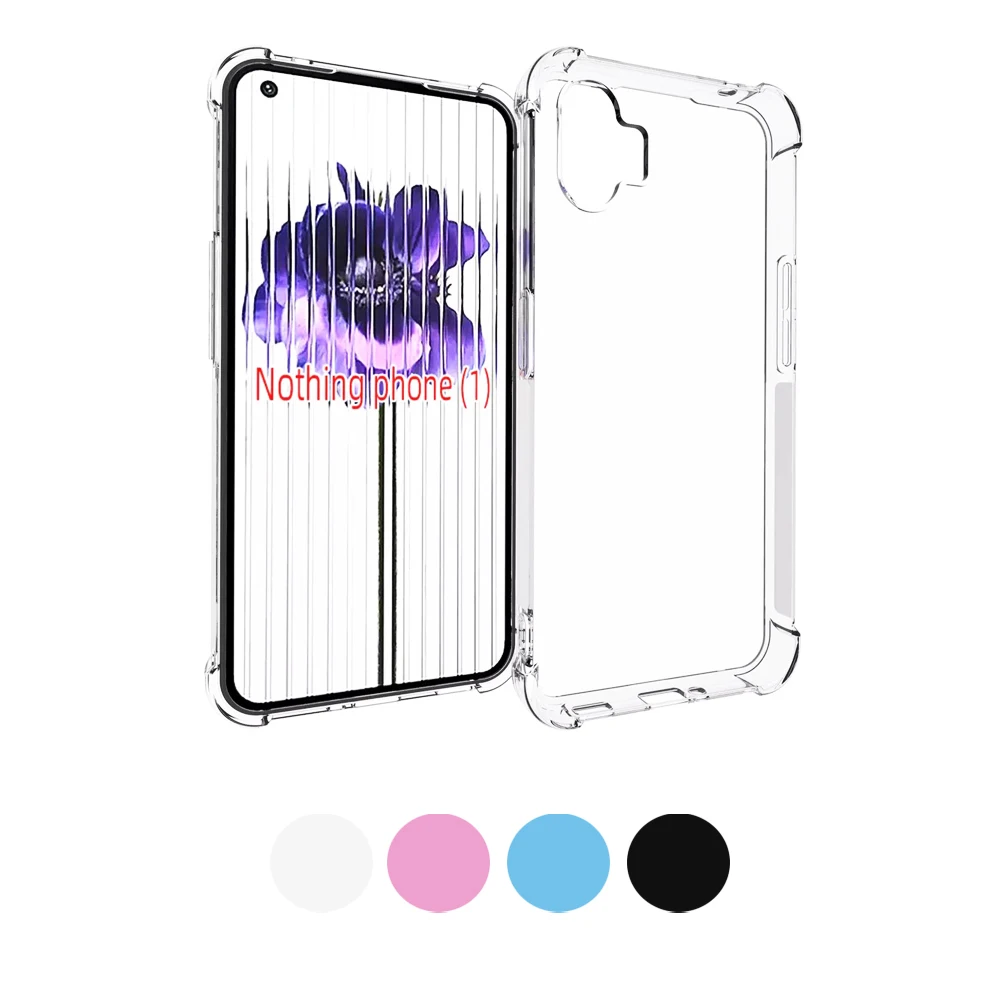 Funda Silicona Gel Tpu Transparente Para Nothing Phone 1 con