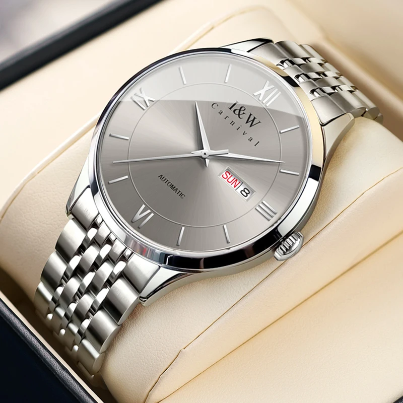 

IW Mens Watches Top Brand Mechanical Watch Sapphire Glass Fashion Business Watch Luminous 30M Waterproof Relogio Masculino Reloj