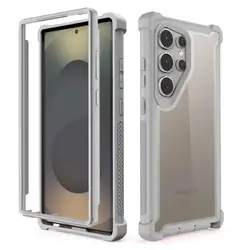 Luxury and Sturdy Anti - Drop Shockproof Protective Phone Case - Galaxy S24FE (GRAY)