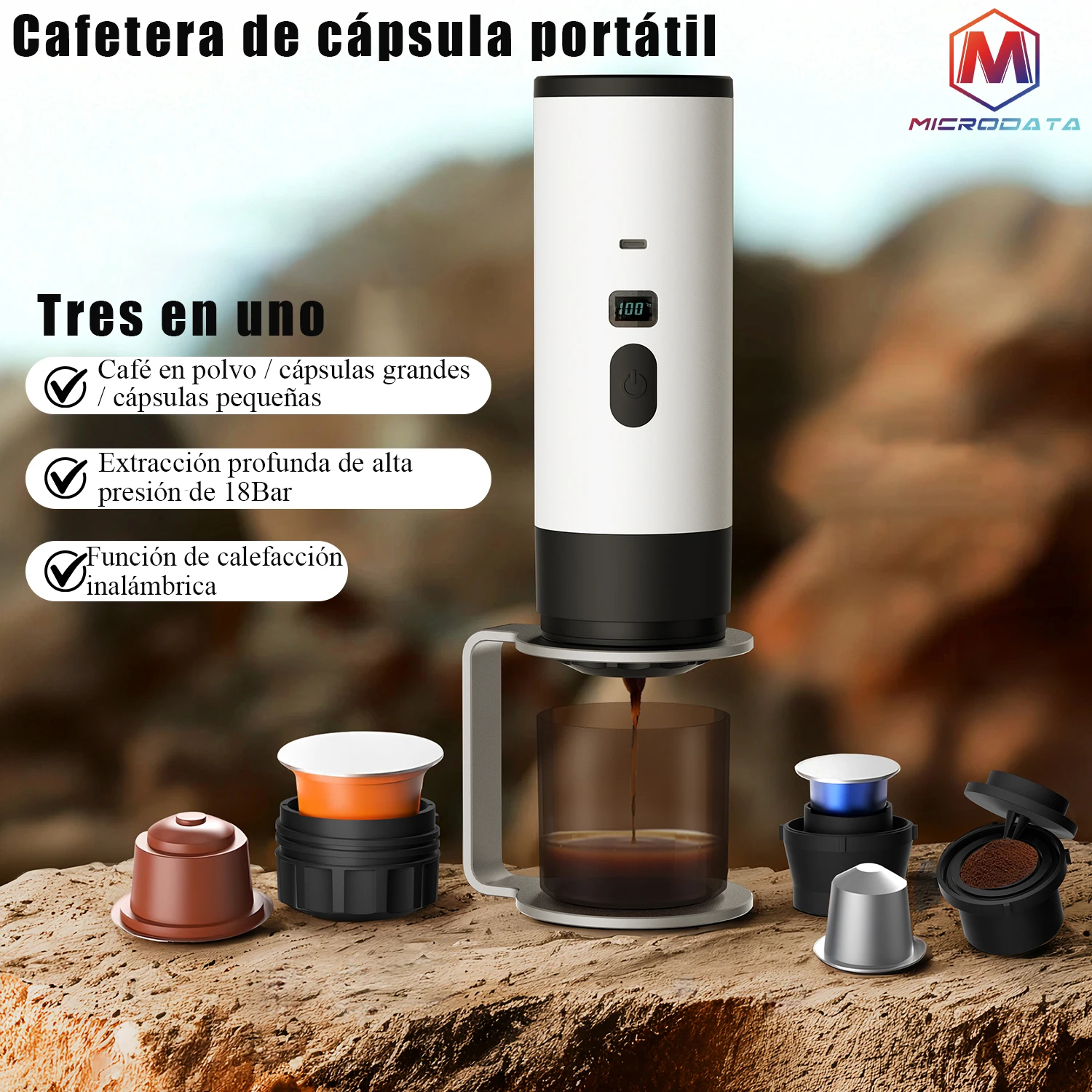 Machine à Café 250ml Compacte & Puissante - Moody’s Home