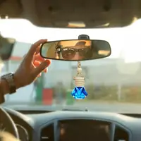 7ml Car Hanging Bottles Perfume Aromatherapy Refillable Fragrance Pendant Air Freshener Auto Oil Sapper Vehicle Bottle Diff U0Y4 - Image 5