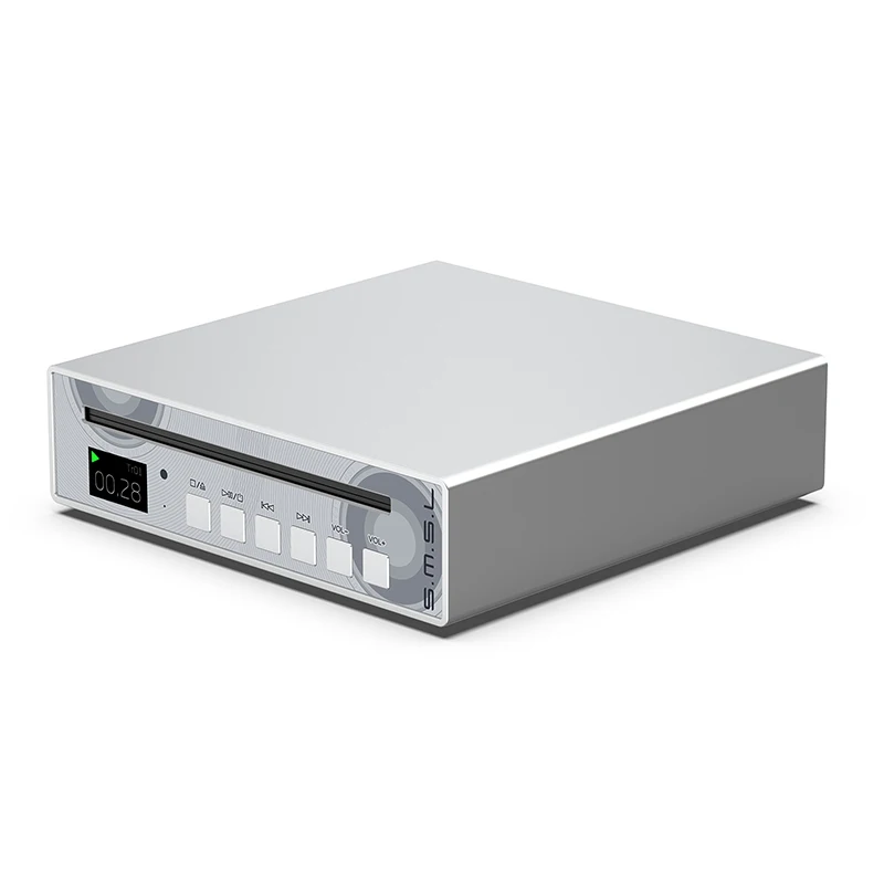 SMSL PL100 CD player CS43131 decoder optical coaxial 3.5mm headphone output with remote control