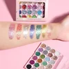 24Colors Body Face Glitter Gel Palette Waterproof Eye Hair Loose Sequins Eyeshadow Multifunctional Party Deco Makeup Cosmetics 4