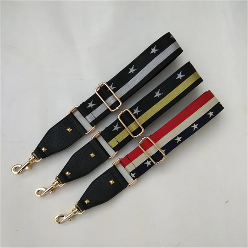 5cm Wide Shoulder Belt New Adjustable Bag Strap Women's Bag Accessories Leopard Print Long Shoulder Belts