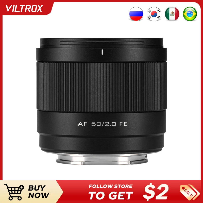 Viltrox AF 50mm F2.0 フルフレームプライムレンズ Sony E A7III A7IV