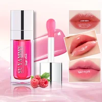 Hydrating Lip Glow Oil, Plumping Lip Gloss, Moisturizing Lip Oil Gloss, Transparent Moisturizing Lip Balm, Natural Lip Plumper 1