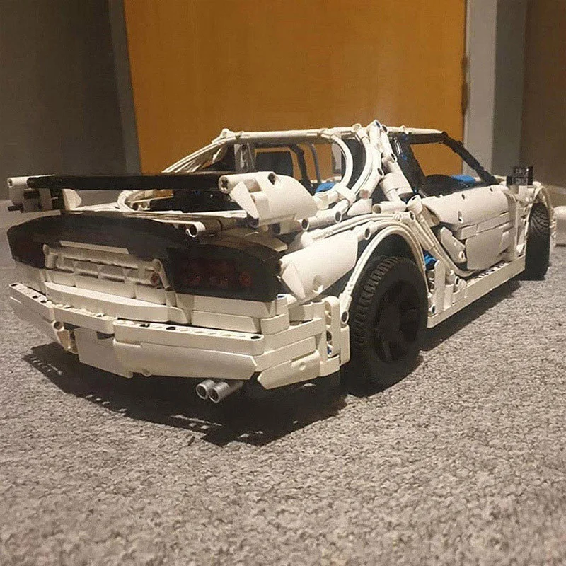 1:8 스케일 슈퍼 스포츠카 모델 RX7 FD 조립 키트, 크리에이터 블록 브릭 장난감, 어린이 생일 선물, 남아용 세트, 2023 MOC-40109