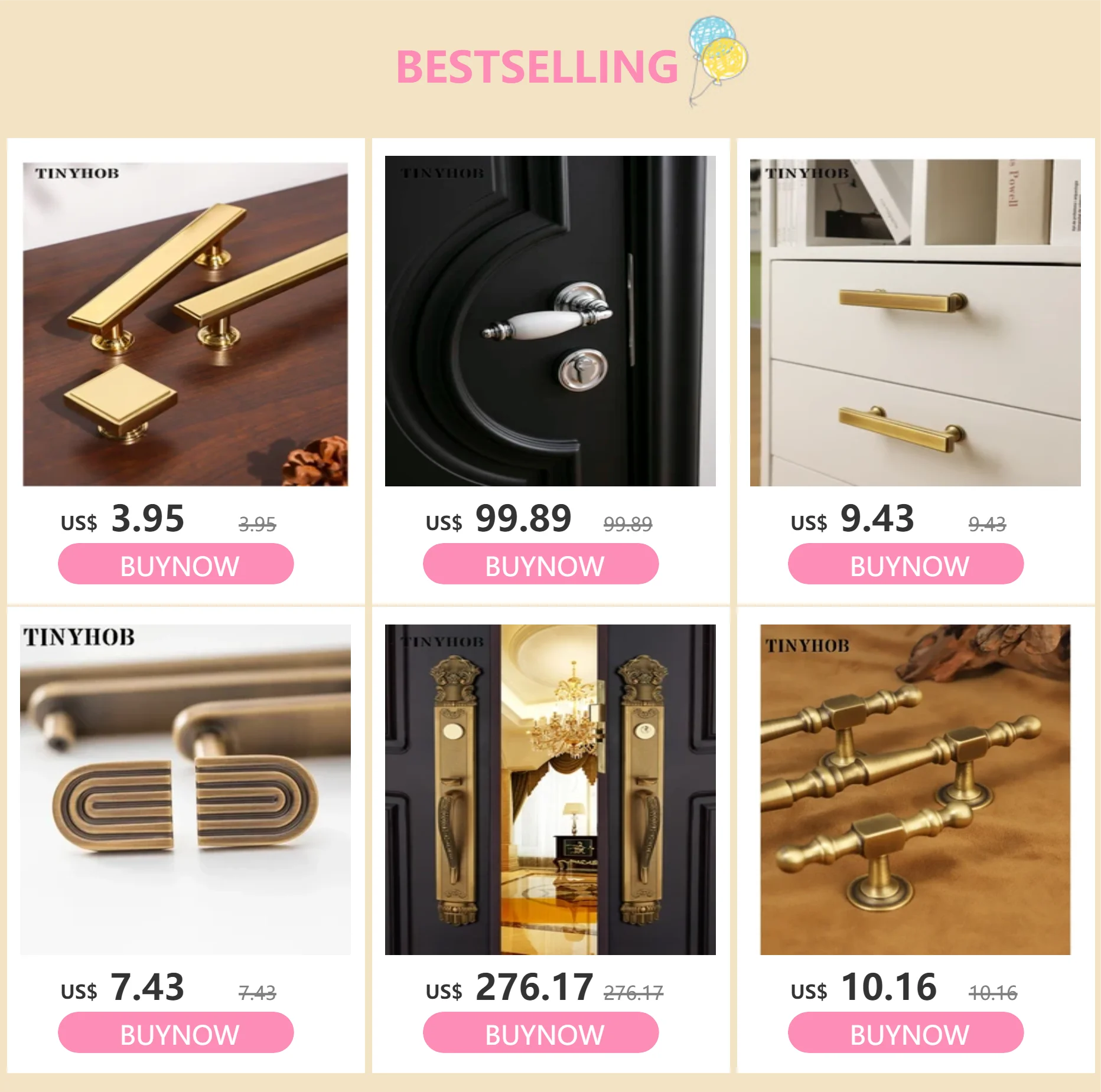 maçaneta discreta para portas