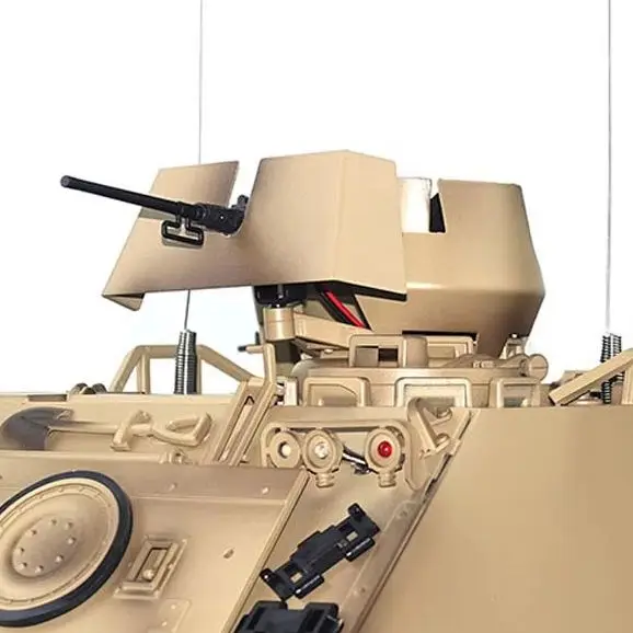 Tongde RC Tank 1/16 M113A1 ACAV Infrarouge 360° Tourelle Fumée Son RTR