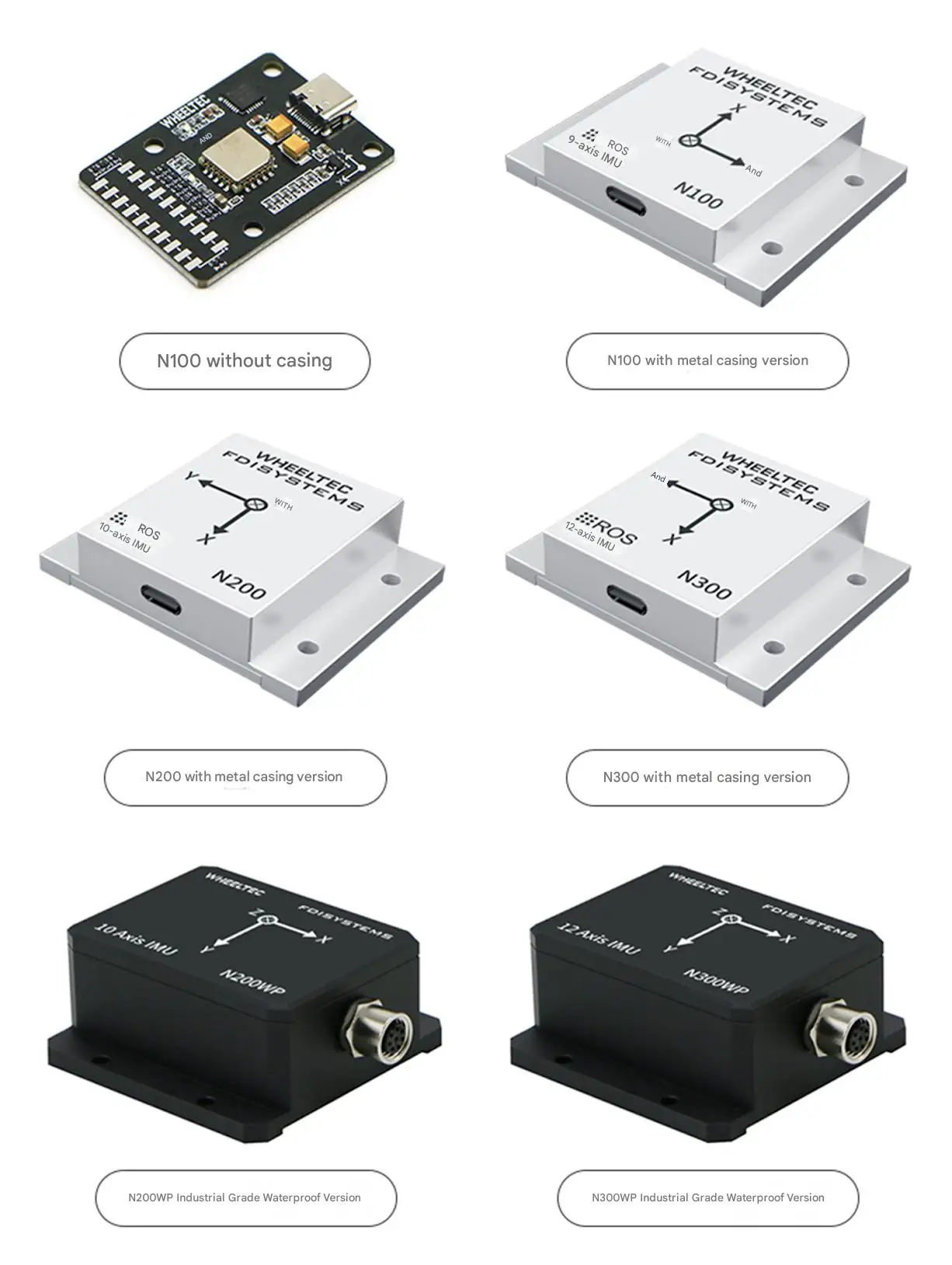 WHEELTEC IFDISYSTEMS N Series ROS High-precision IMU Inertial Navigation Module