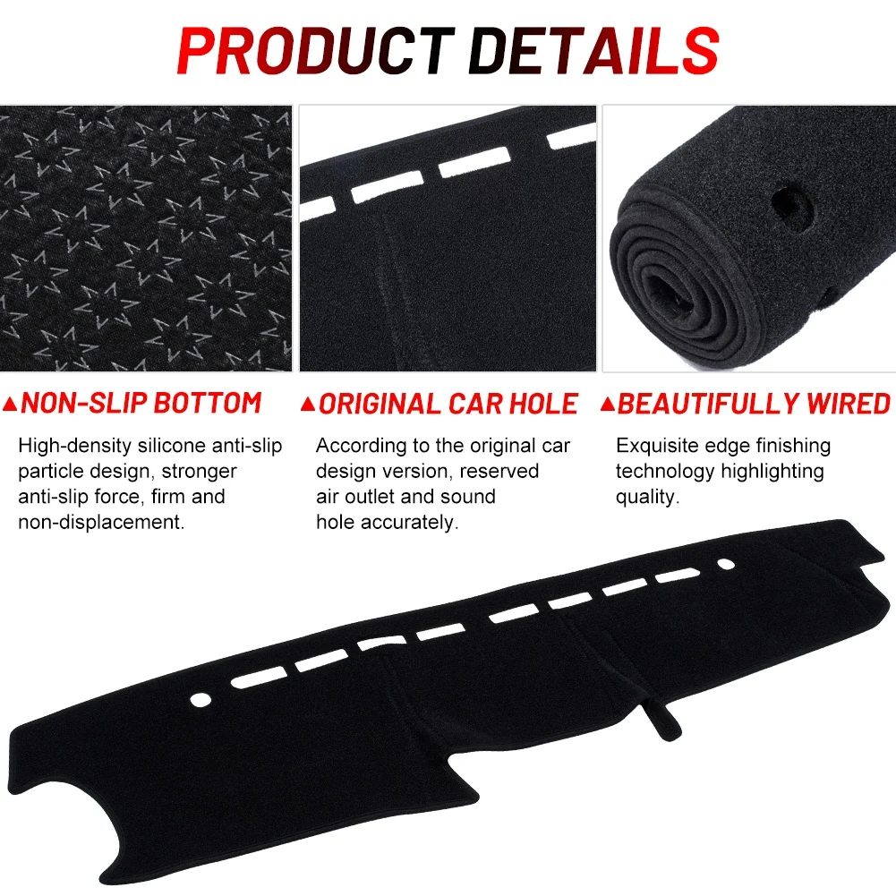 Heyinghon Voiture Tapis Tableau Bord Pour Suzuki Jimny 2019